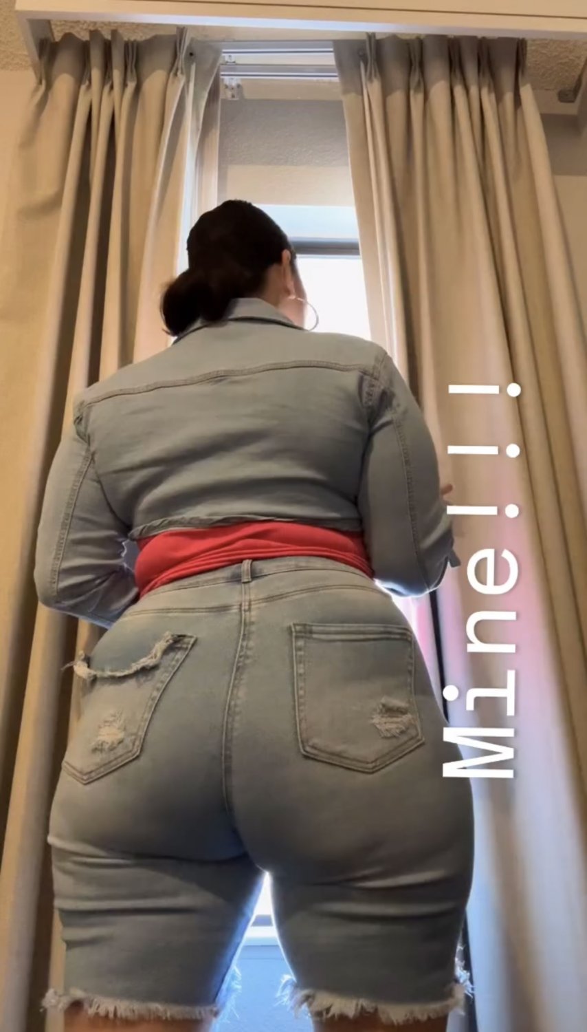 Big Ass in Jeans Jiggling Big Tits Latina Cum Tribute #x8x2T6Ey