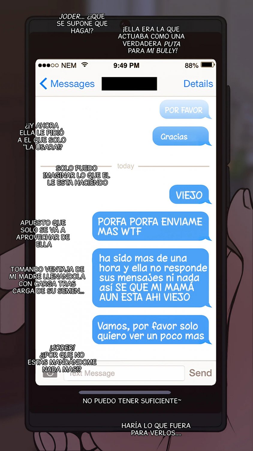 [comic] MOM deals with my bully [english - español] #DoE9bsWO