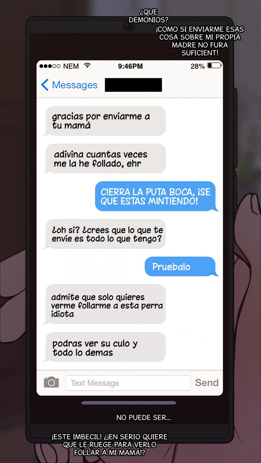 [comic] MOM deals with my bully [english - español] #ThVMsDAm