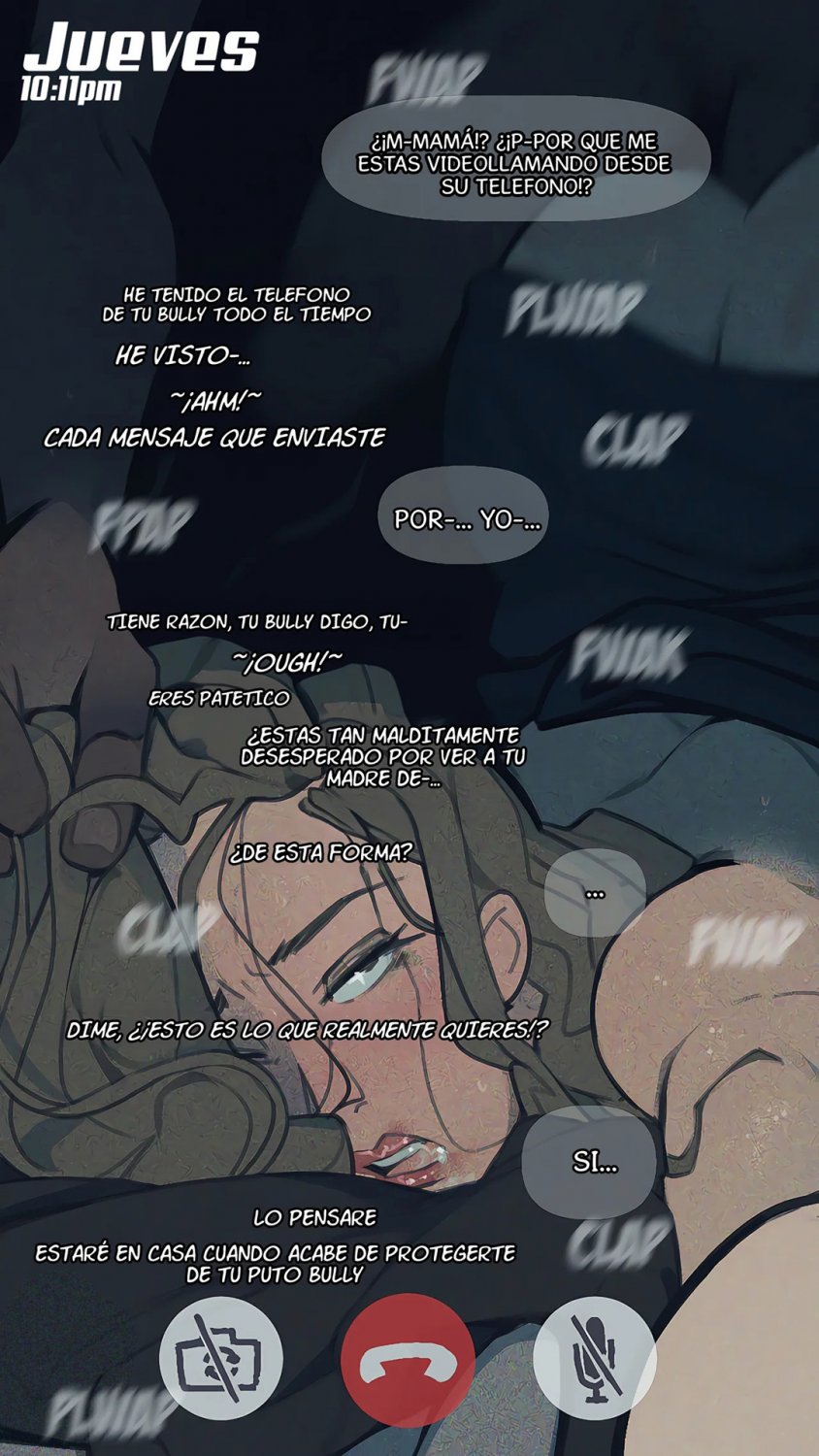 [comic] MOM deals with my bully [english - español] #fmImaMcd