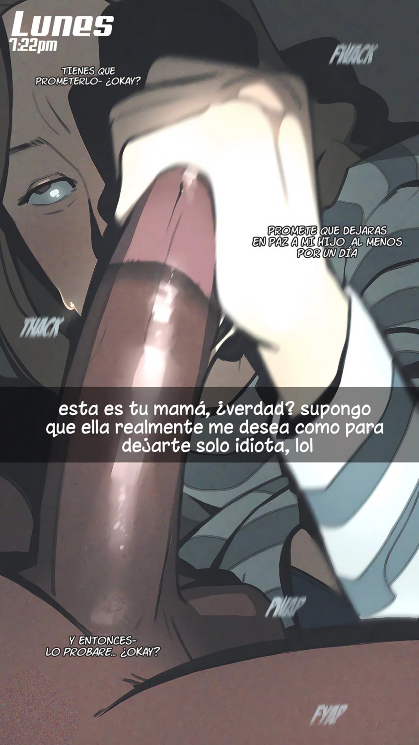 [comic] MOM deals with my bully [english - español] #mWPNp5od