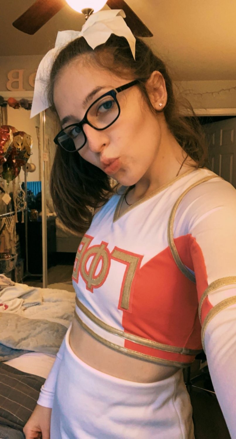 College cheerleader Hannah from UF #JGBqvOsG